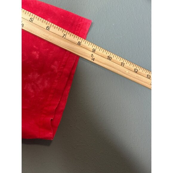 VTG 1990s Mickey Unlimited Mouse Disney Red Tie Dye Women's Large Jerry Leigh - Picture 7 of 9